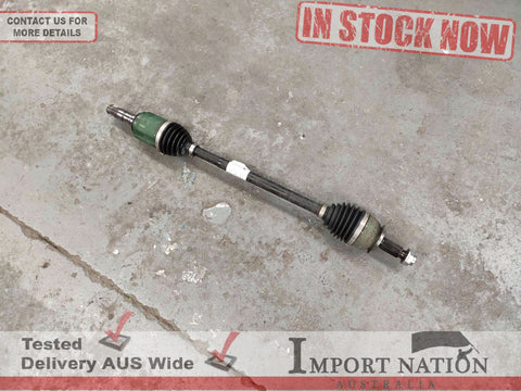 SUBARU FORESTER SH FRONT AXLE - LEFT OR RIGHT - AUTOMATIC (08-12)