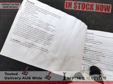 SUBARU IMPREZA G3 WRX OWNER'S MANUAL USER GUIDES (07-13) #2789