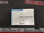 SUBARU IMPREZA G3 WRX OWNER'S MANUAL USER GUIDES (07-13) #2789