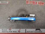 SUBARU IMPREZA G3 FRONT LEFT EXTERIOR DOOR HANDLE - BLUE 07-13 #2789