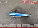 SUBARU IMPREZA G3 REAR RIGHT EXTERIOR DOOR HANDLE - BLUE 07-13 #2789