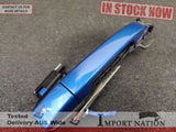 SUBARU IMPREZA G3 REAR RIGHT EXTERIOR DOOR HANDLE - BLUE 07-13 #2789