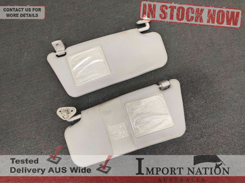 SUBARU IMPREZA GD GG 01-06 INTERIOR SUN VISORS - RUBBER TYPE