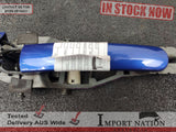 VOLKSWAGEN GOLF MK5 DRIVERS EXTERIOR DOOR HANDLE - BLUE LB5R #2791