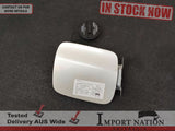 SUBARU IMPREZA G3 SEDAN WIDE BODY FUEL FLAP LID - WHITE 37J 07-13 #792