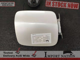 SUBARU IMPREZA G3 SEDAN WIDE BODY FUEL FLAP LID - WHITE 37J 07-13 #792