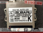 SUBARU IMPREZA G3 07-13 HEADLIGHT LEVEL CONTROL ECU 84051FG020