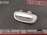 SUBARU IMPREZA GC8 GF8 REAR LEFT EXTERIOR DOOR HANDLE - SILVER