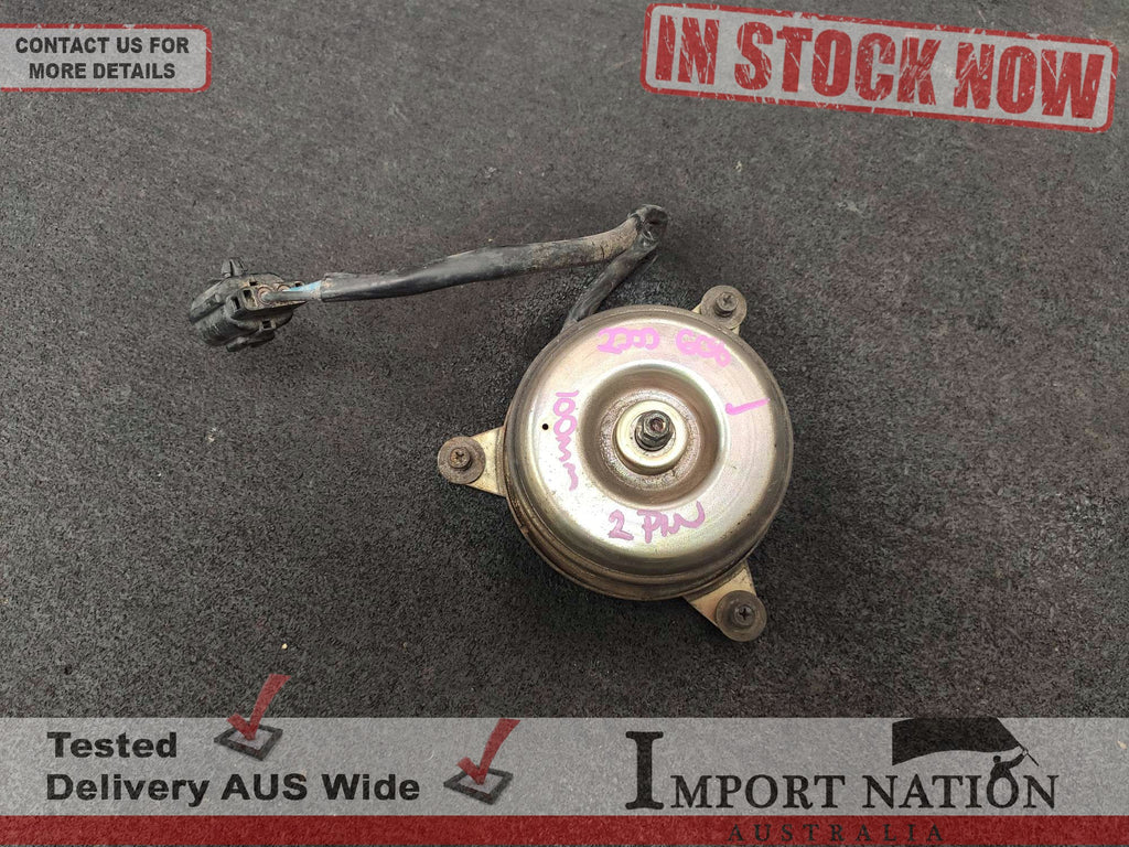 SUBARU IMPREZA GC8 GF8 100MM 2-PIN RADIATOR COOLING FAN ELECTRIC MOTOR ...
