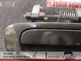 TOYOTA CALDINA ST215 REAR RIGHT EXTERIOR DOOR HANDLE GREEN 97-02 #2793