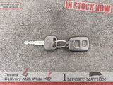 TOYOTA CALDINA ST215 KEY LOCK BARREL SET 97-02 #2793