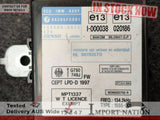 SUBARU FORESTER SF GT KEY LOCK ECU SET - EJ205 TURBO AUTO 97-02 #2795