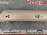 TOYOTA SOARER LEFT A PILLAR INTERIOR TRIM - TAN BROWN 91-00 #2797