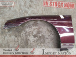 TOYOTA SOARER LEFT FENDER GUARD PANEL - MAROON 3M9 91-00 #2797