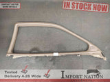 TOYOTA SOARER LEFT INTERIOR WINDOW SURROUND TRIM - TAN 91-00 #2797