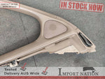 TOYOTA SOARER LEFT INTERIOR WINDOW SURROUND TRIM - TAN 91-00 #2797