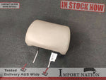 TOYOTA SOARER LEATHER HEADREST - TAN BROWN 91-00