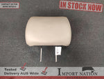 TOYOTA SOARER LEATHER HEADREST - TAN BROWN 91-00