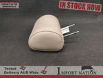 TOYOTA SOARER LEATHER HEADREST - TAN BROWN 91-00