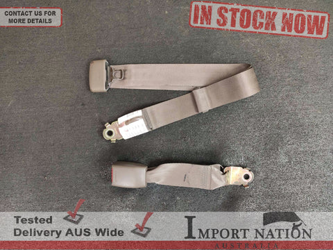 TOYOTA SOARER REAR MIDDLE SEATBELT AND BUCKLE - TAN BROWN 91-00