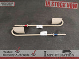 TOYOTA SOARER SEATBELT GUIDE RAILS - TAN BROWN 91-00