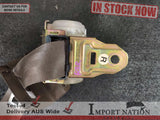 TOYOTA SOARER REAR RIGHT SEATBELT - TAN BROWN