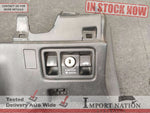 TOYOTA SOARER RIGHT LOWER DASHBOARD TRIM WITH FUEL BOOT SWITCH - BLACK