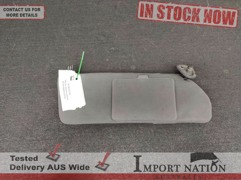TOYOTA SOARER RIGHT INTERIOR SUN VISOR - GREY - NON-ELECTRIC DEFECT