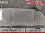 TOYOTA SOARER RIGHT INTERIOR SUN VISOR - GREY - NON-ELECTRIC DEFECT